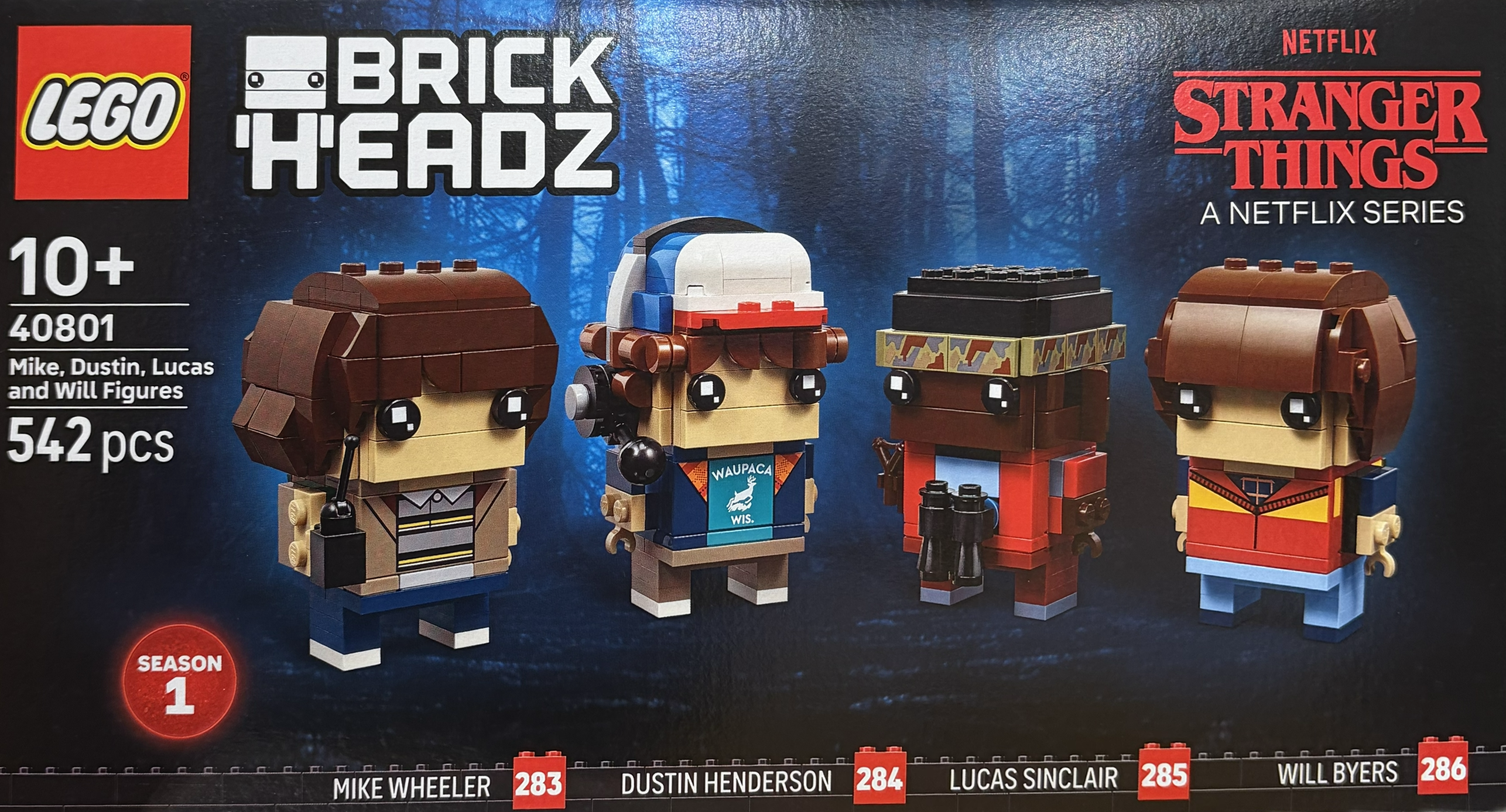 Lego Stranger Things Brickheadz #40801